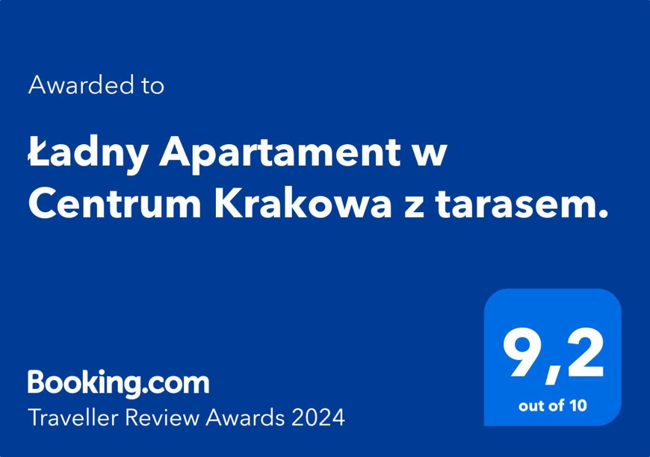 Ladny Apartament W Centrum Krakowa Z Tarasem. Esterno foto